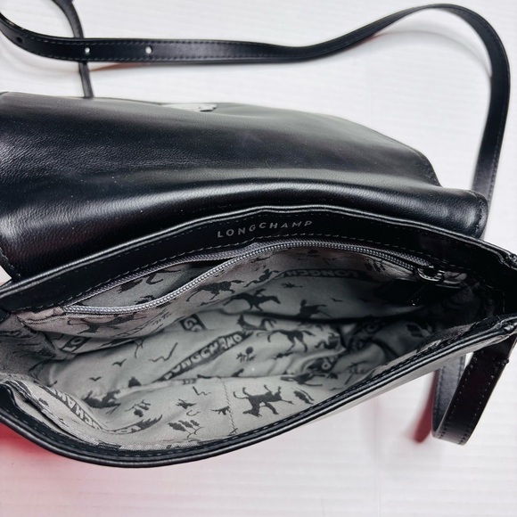 LONGCHAMP Leather Saddle Bag - Picture 7 of 11